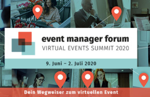 Event Manager Forum informiert über die Virtualisierung von Events