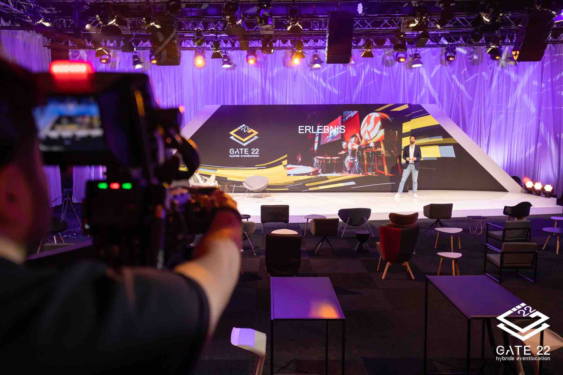 Hybride Eventlocation Gate 22 in Filderstadt gestartet