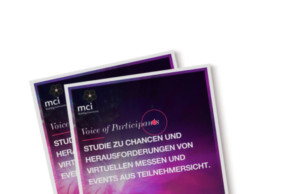 MCI Deutschland präsentiert aktuelle Studie zur Akzeptanz virtueller Events