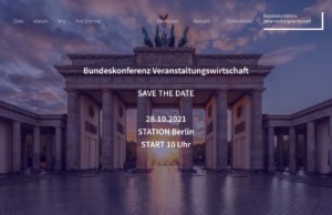 Bundeskonferenz Veranstaltungswirtschaft will Branchen-Plattform werden