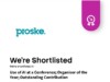 Proske für Event Technology AI Awards 2026 nominiert