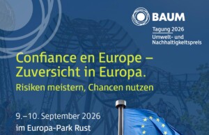 BAUM-Tagung und Preisverleihung 2026: Nachhaltigkeit wird messbar weiterentwickelt